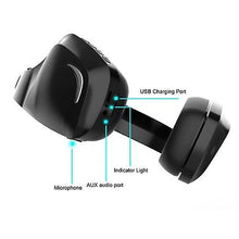 Load image into Gallery viewer, Headphones Headsets Noise Reduction Stereo Gaming Headset BT5.0 Connection Connecting 3.5mm Port Wired Earphone Pink
