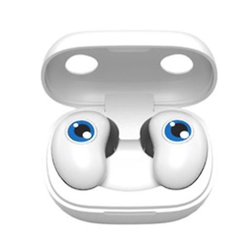 Cool Headphones Headsets E6 TWS BT5.1 Wireless Earphones HIFI Sound Bilateral Microphone IPX5 waterproof White