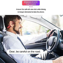 Load image into Gallery viewer, Cool Headphones Headsets H10 Bone Conduction Headset earphone Red
