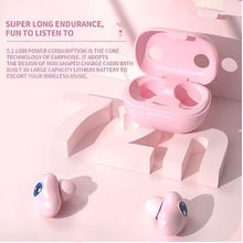 Load image into Gallery viewer, Cool Headphones Headsets E6 TWS BT5.1 Wireless Earphones HIFI Sound Bilateral Microphone IPX5 waterproof White
