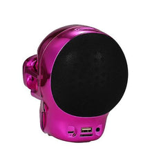 Load image into Gallery viewer, Clear sound quality Speakers Skull Head Wireless BT Speaker (PINK)
