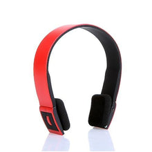 Load image into Gallery viewer, Headphones Headsets 2.4G Wireless BT V3.0 + EDR Headset Headphone with Mic for iPhone iPad Smartphone Tablet PC Orange
