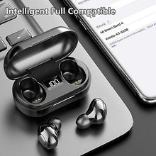 Load image into Gallery viewer, Cool Headphones Headsets BT Earphones Intelligent Charge Warehouse Digital Display Mini No Wire BT Sports Earphones earphone Pink
