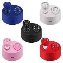 Load image into Gallery viewer, Headphones Headsets TWS-F1 Wireless BT Earphones with Mic Pink accessories
