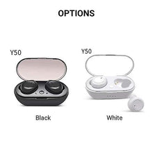 Load image into Gallery viewer, Headphones Headsets Y50 True Wireless Earbuds Touch-Control Daily Waterproof Sport Earbuds accessories
