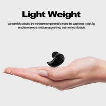 Load image into Gallery viewer, Headphones Headsets S530X Invisible Earphones BT In-ear Headphone with Microphone Black
