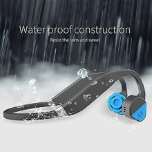 Lade das Bild in den Galerie-Viewer, Cool Headphones Headsets Vidonn F1 Titanium Wireless BT Bone Conduction Headphones with Microphone earphone
