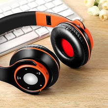 Load image into Gallery viewer, Cool Headphones Headsets SG-8 BT 4.0 + EDR Headset w/ Mic earphone Orange
