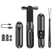 Load image into Gallery viewer, Headphones Headsets F7 BT5.0 Earphone True Wirelessly Stereo Headset Sport In-ear Mini Fan earphone black

