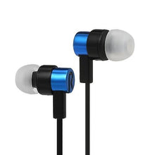 Load image into Gallery viewer, Cool Headphones Headsets Universal 3.5mm Wired In-Ear Headphone Black with Blue
