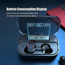 Load image into Gallery viewer, Headphones Headsets G05 Wireless Earbuds BT 5.0 Headphones TWS Stereo Earphones with Microphone earphone Black
