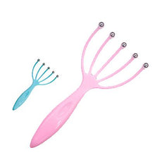 Load image into Gallery viewer, 2Pcs 19*8.5cm pink Decompression artifact head massage claw home head massager relax the scalp and relieve fatigue AZ13875
