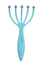Load image into Gallery viewer, 2Pcs 19*8.5cm blue Decompression artifact head massage claw home head massager relax the scalp and relieve fatigue AZ13874
