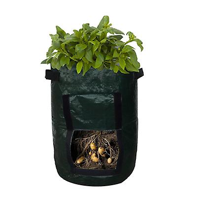 10 gallons 35*45cm PE cloth PP vegetable potato planting bag with door Garden planting bag 10 gallons 35x45 7 gallons 34x35cm AZ10494