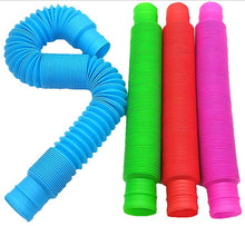 Load image into Gallery viewer, 2Pcs Colorful combination telescopic hose children adult vent decompression toy 4pcs AZ12173
