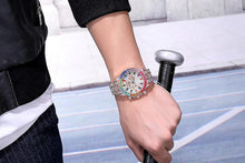 Load image into Gallery viewer, Gold Watches unique calendar watch clock steel quartz watches
