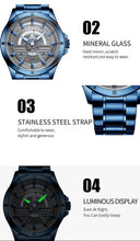 Load image into Gallery viewer, Watches stainless steel wristwatches business quartz watch
