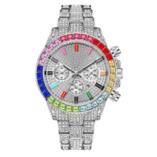Load image into Gallery viewer, Silver Watches Unique Calendar Watch Clock Steel Quartz Watches
