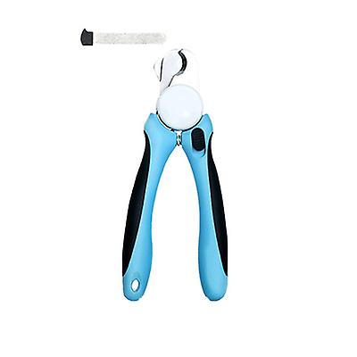 16*5.5cm blue Dog Nail Clipper-Pet Cat Toe Claw Trimmer Scissors Pet Grooming Tool AZ19548