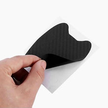 Lade das Bild in den Galerie-Viewer, 2Pcs red 4Pcs/Set Car Door Sticker Carbon Fiber Scratches Resistant Cover Auto Handle Protection Film AZ19449
