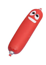 Lade das Bild in den Galerie-Viewer, 2Pcs red TPR sand-filled simulation hot dog, stretchable Squeeze decompression vent toy AZ12489
