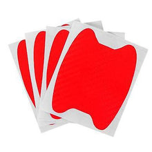 Lade das Bild in den Galerie-Viewer, 2Pcs red 4Pcs/Set Car Door Sticker Carbon Fiber Scratches Resistant Cover Auto Handle Protection Film AZ19449
