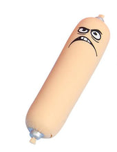 Load image into Gallery viewer, 2Pcs beige TPR sand-filled simulation hot dog, stretchable Squeeze decompression vent toy AZ12487
