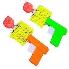 Load image into Gallery viewer, 2Pcs single Telescopic fist gun spring elastic gun children&#39;s toy magic toy gun 3pcs AZ22311
