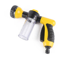 Lade das Bild in den Galerie-Viewer, 24*15*6.5cm yellow Garden hose accessories foam car wash water gun with water tank high pressure water gun AZ22877
