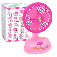 Lade das Bild in den Galerie-Viewer, 7.5*13cm pink Electric mini fan, children's pretend game toy, educational toy, simulation mini fan AZ15232
