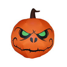Lade das Bild in den Galerie-Viewer, 1.2 M Halloween Decoration Green Eye Pumpkin Inflation Model with LED
