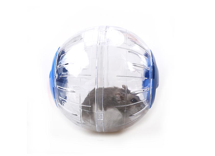 12cm blue Hamster toy supplies mouse ball golden silk bear crystal running ball rolling ball rolling wheel running ball 12cm AZ18801