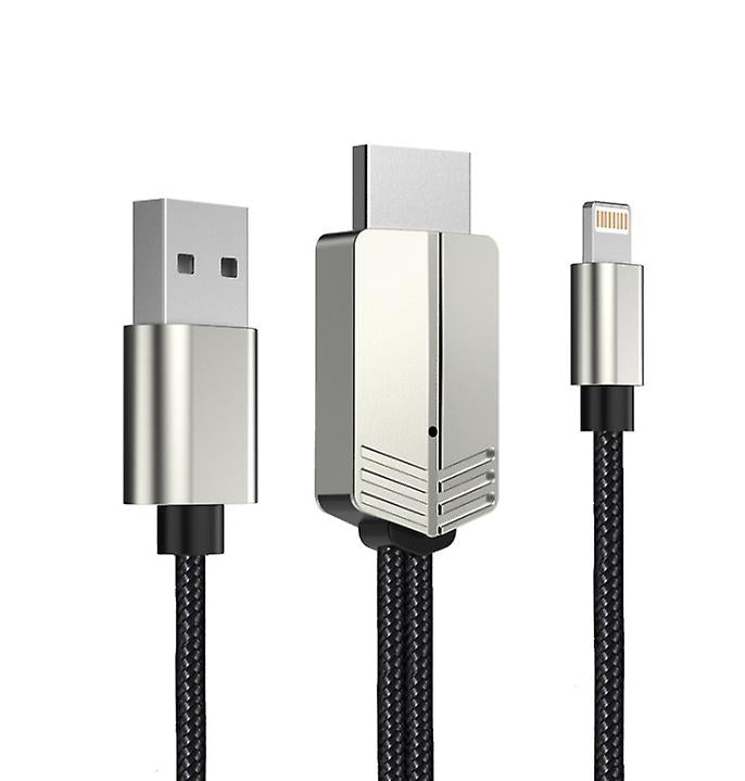 1080P Lightning to HDMI Cable, plug and play AZ10080