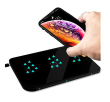 Load image into Gallery viewer, black 6 in1 mobile phone wireless charger, multi-function watch headset charger AZ12576
