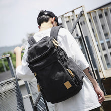 Lade das Bild in den Galerie-Viewer, Backpack Unisex Backpack College Middle School Student s Trendy Large Capacity Outdoor shoulder bag
