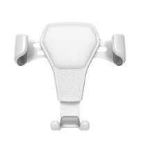 Load image into Gallery viewer, 2Pcs white Universal Gravity Car Phone Holder Air Vent Mount Stand Cradle For Phone AZ1005
