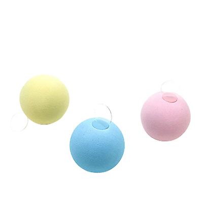 2Pcs yellow Pet cat Sounding Anti-borin toy Ball AZ1652