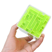 Load image into Gallery viewer, 2Pcs blue 3D Maze Rolling Ball Magic Cube , Transparent Six Sided Puzzle Toy AZ1414
