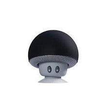 Load image into Gallery viewer, 2Pcs black Cartoon Mushroom Head wireless Bluetooth Speaker AZ1406
