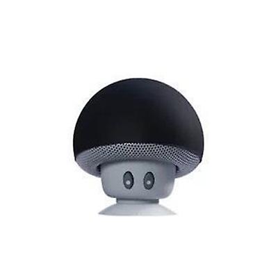 2Pcs black Cartoon Mushroom Head wireless Bluetooth Speaker AZ1406