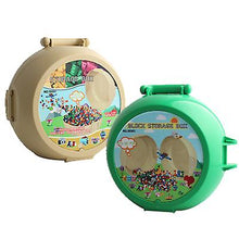 Lade das Bild in den Galerie-Viewer, 21*21*12cm yellow Children&#39;s particle building block storage box, small particle building block bottom multi-function 500PCS AZ12811
