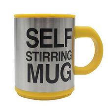 Load image into Gallery viewer, 11.5*8cm yellow 400ml automatic mixing cup coffee cup smart electric mixing mug AZ18779
