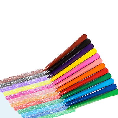 12 colors children's triangle crayons student color drawing crayons set safe and non-toxic AZ11591