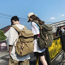 Lade das Bild in den Galerie-Viewer, Backpack Unisex Backpack College Middle School Student s Trendy Large Capacity Outdoor shoulder bag

