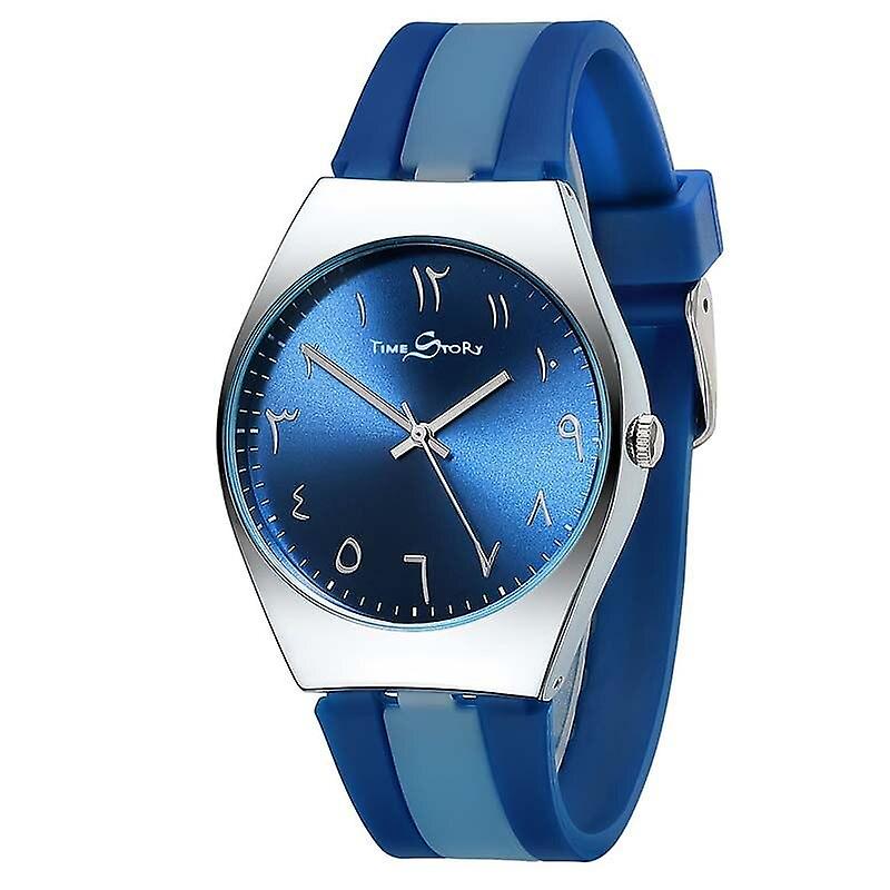 Watches watches counterclockwise men's and women's blue