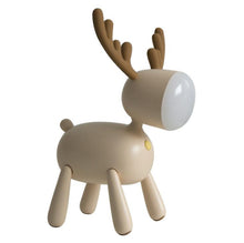 Lade das Bild in den Galerie-Viewer, 2# Christmas elk led table lamp usb charging night light universal table lamp AZ11870
