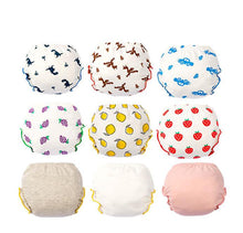 Load image into Gallery viewer, 2Pcs white 80CM for 6-13KG Cotton Panties, Newborn Baby Fashion Washable diaper pants, baby training pants AZ20678
