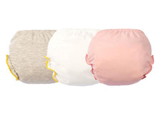 Load image into Gallery viewer, 2Pcs white 80CM for 6-13KG Cotton Panties, Newborn Baby Fashion Washable diaper pants, baby training pants AZ20678
