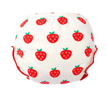 Load image into Gallery viewer, 2Pcs Strawberry 100CM for 14-16KG Cotton Panties, Newborn Baby Fashion Washable diaper pants, baby training pants AZ20671
