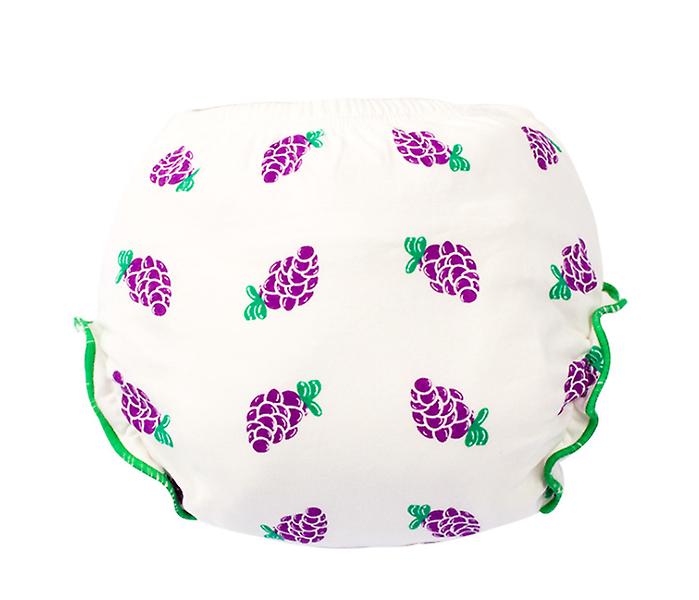 2Pcsgrape 100CM for 14-16KG Cotton Panties, Newborn Baby Fashion Washable diaper pants, baby training pants AZ20674